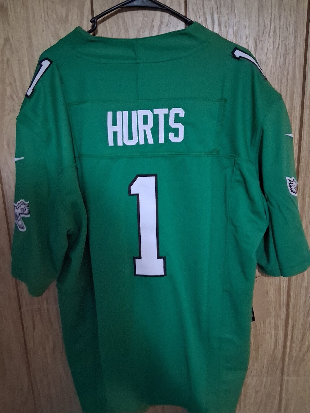 Mystery Sports Card With Jalen Hurts Philadelphia Phillies fuse home XL jersey